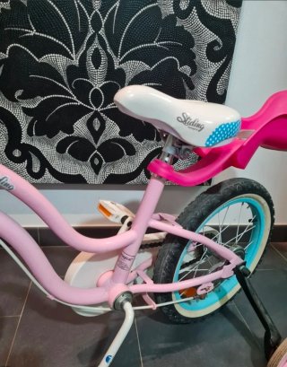 Bicicletta ideale per bambina rosa Imaginarium
