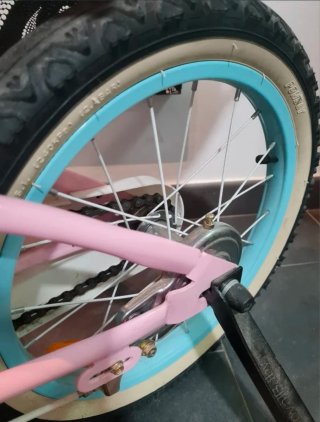 Bicicletta ideale per bambina rosa Imaginarium