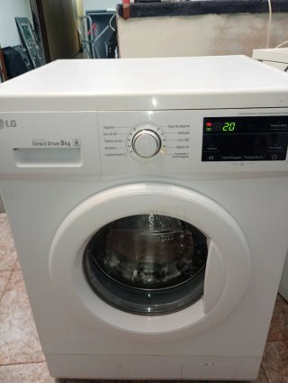 Lavadora LG 8kg Inverter Direct Drive