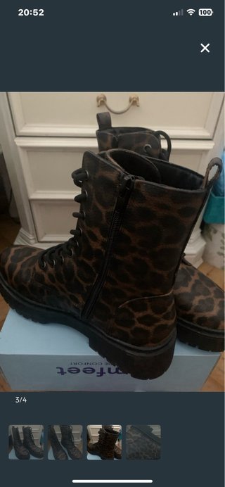 Botas cat walk talla 40 con caja