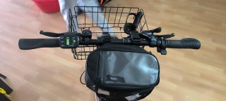 Bicicleta Eléctrica con Sillín Infantil