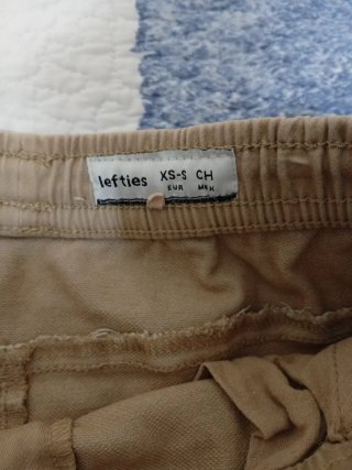 Pantalón cargo beige talla XS