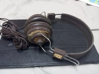 Auriculares Brigmton Vintage Marrón Dorado