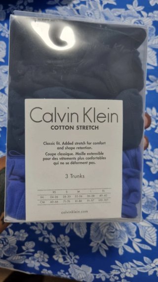 Calvin Klein 3 Pack BoxerAlgodón TALLA L