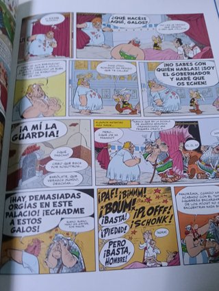 Comic Asterix en Helvecia (Galos y Romanos)
