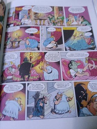 Comic Asterix en Helvecia (Galos y Romanos)