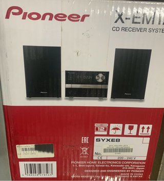 Minicadena Pioneer X-EM12 CD Receiver