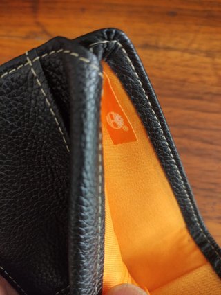 Cartera Timberland Piel Hombre Negra