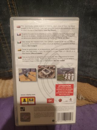 Real Madrid The Game PSP