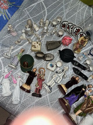 Figuras antiguas de porcelana