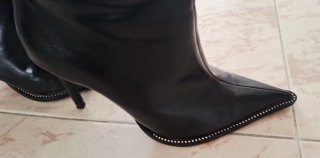 Botines negros Zara