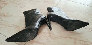 Botines negros Zara