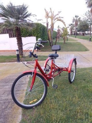 Bicicleta Triciclo Roja