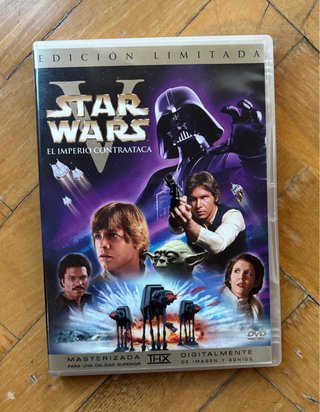 Pack 3 Películas DVD Star Wars Edición Limitada