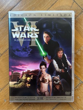 Pack 3 Películas DVD Star Wars Edición Limitada