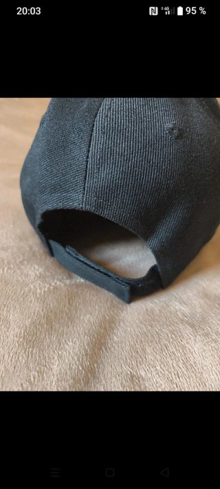 Gorra Virgen del Rocío Negra