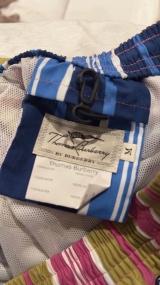 Bañador Burberry Talla M Rayas