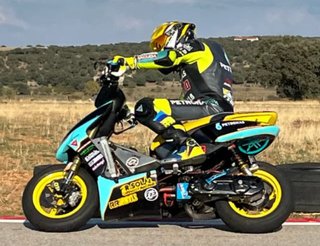 Fibras Yamaha Jog Scooter Blancas