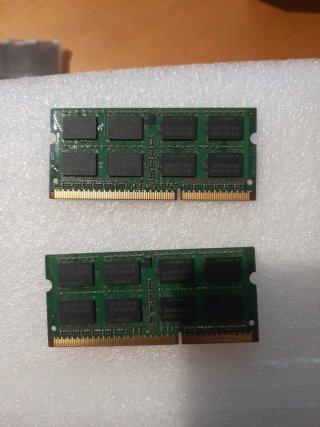 2 Módulos Memoria RAM Portátil Samsung 2GB