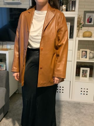 Chaqueta de piel IAN CARLO Talla M