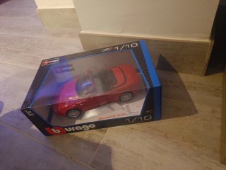 Coche Burago 1/18 Maserati GT Spyder Rojo