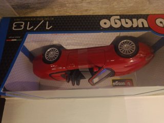 Coche Burago 1/18 Maserati GT Spyder Rojo
