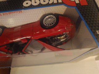 Coche Burago 1/18 Maserati GT Spyder Rojo