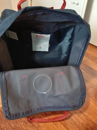 Mochila Fjallraven Kanken Azul y Roja