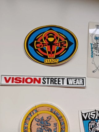 Pegatinas Skate Old School Vision Street Wear