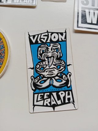 Pegatinas Skate Old School Vision Street Wear