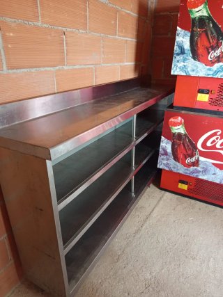 Estantería de acero inoxidable