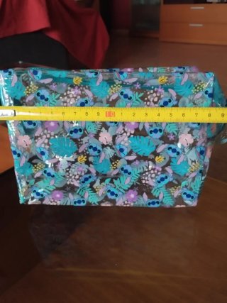 Neceser transparente estampado Stitch