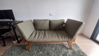 Sofá Cama Madera Roble Maisons du Monde