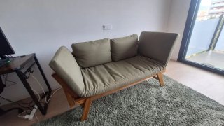 Sofá Cama Madera Roble Maisons du Monde