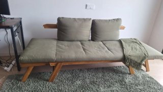 Sofá Cama Madera Roble Maisons du Monde