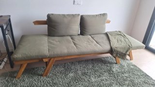 Sofá Cama Madera Roble Maisons du Monde