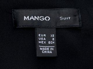 Vestito nero Mango