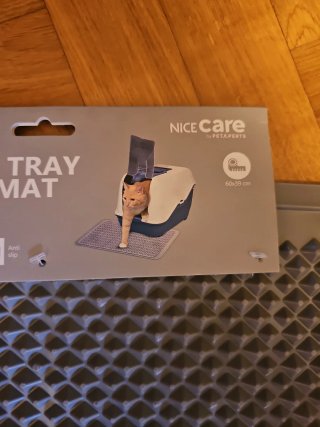 Alfombra para arenero de gato NiceCare