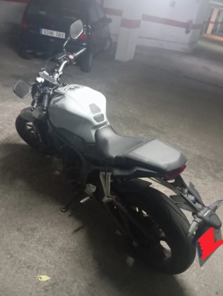 Honda CB650R 2022 Naked Gris