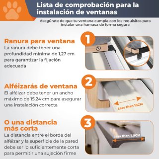 Cama de Ventana para Perros Pequeños Nueva en Caja