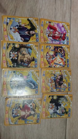 Cromos de on pierci card game