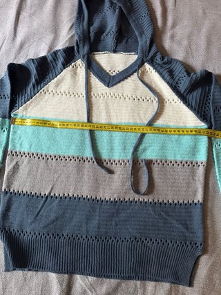 Jersey con capucha rayas