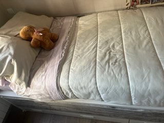 Cama nido blanca con cajones
