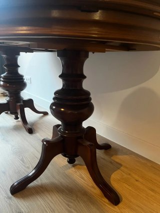 Mesa comedor madera 180x90cm (extensible a 280cm)