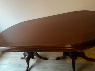 Mesa comedor madera 180x90cm (extensible a 280cm)