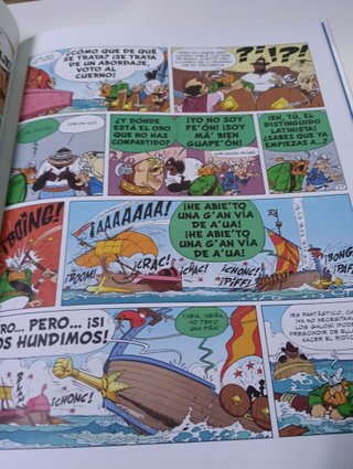 Comic Axterix y Obelix La Cizaña (Galos y Romanos)