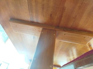 Mesa de madera natural 3,30x1,20