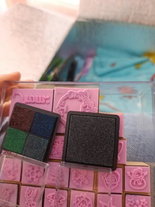 Set de sellos Crelando para niños