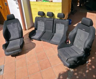 Asientos Recaro Golf IV GTI 2002 "Logo morado"