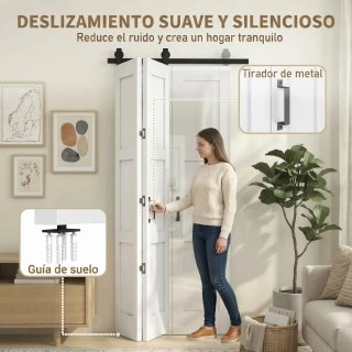 Puerta Plegable Corredera 91,4x213,4